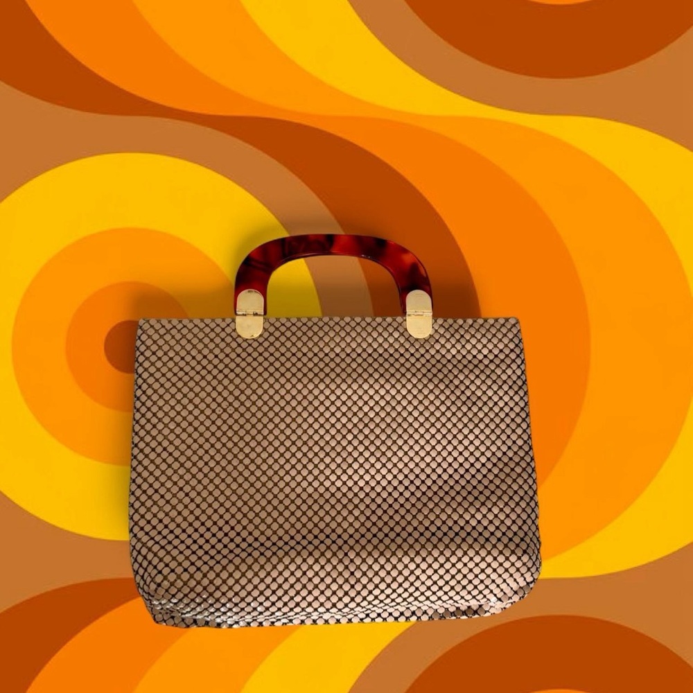 Vintage mesh handbag
